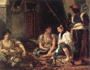 Eugene Delacroix apartment Sweden oil painting artist